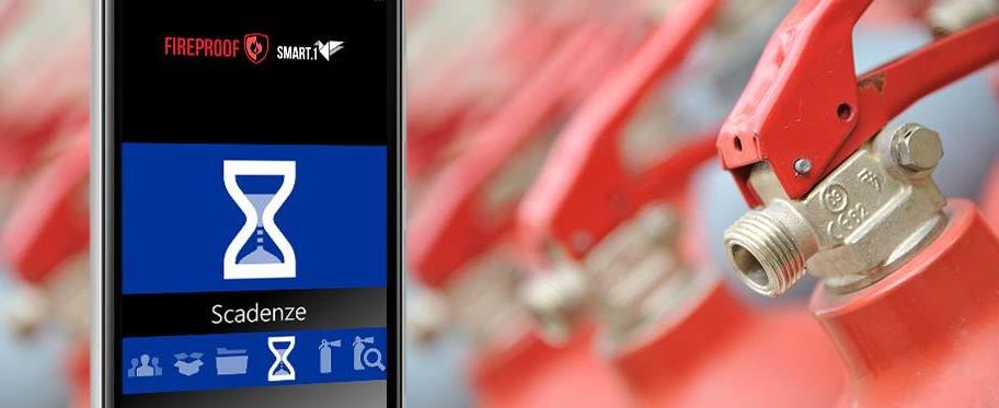 Mobile APP scadenze antincendio soluzioni vincenti Smart1 APP ANTINCENDIO Fireproof